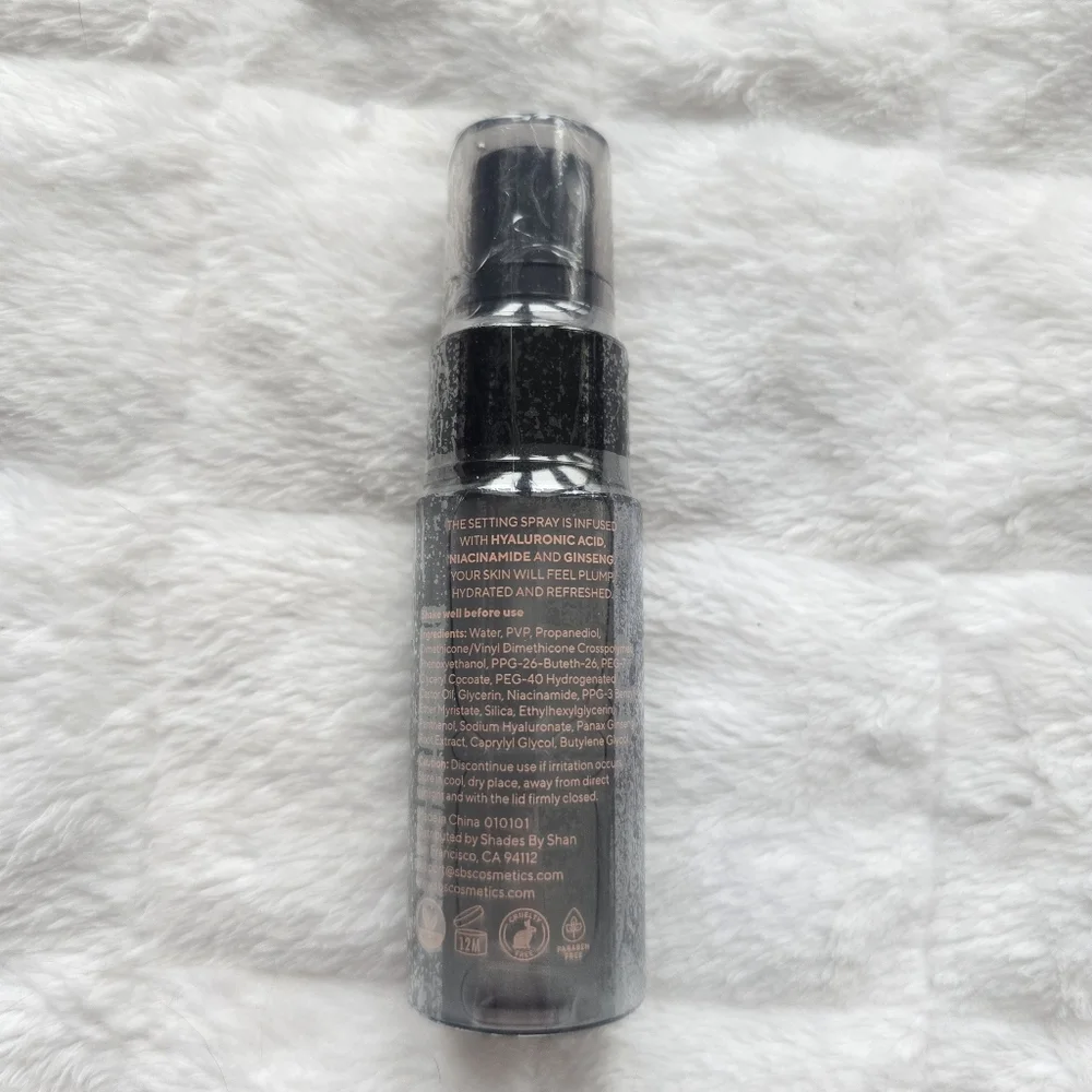 🍒 5/$20 new Shades By Shan Makeup Setting Spray Luxury Travel Sephora Mini Ipsy